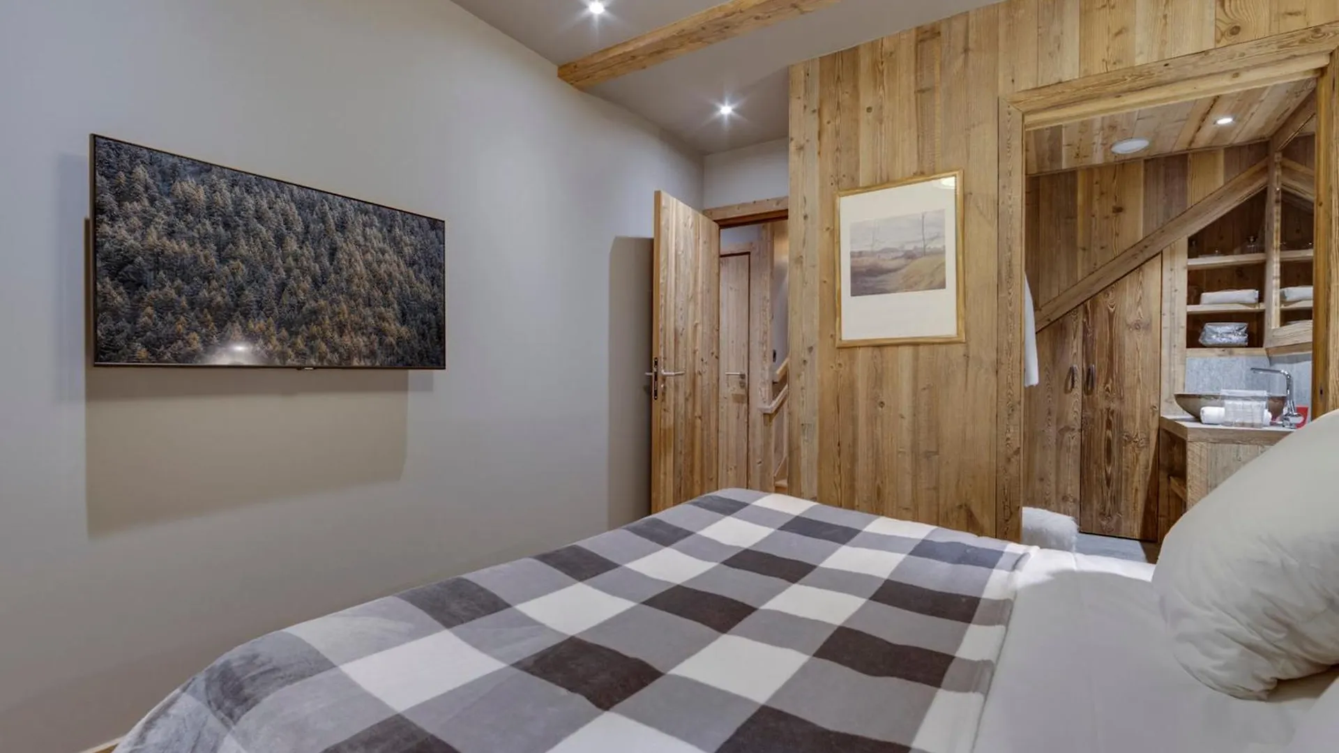 Lejlighed Superbe Duplex 68M² Avec Cheminee, 2 Chambres, Parking Interieur, Et Services Inclus A Val D'Isere - Fr-1-567-46