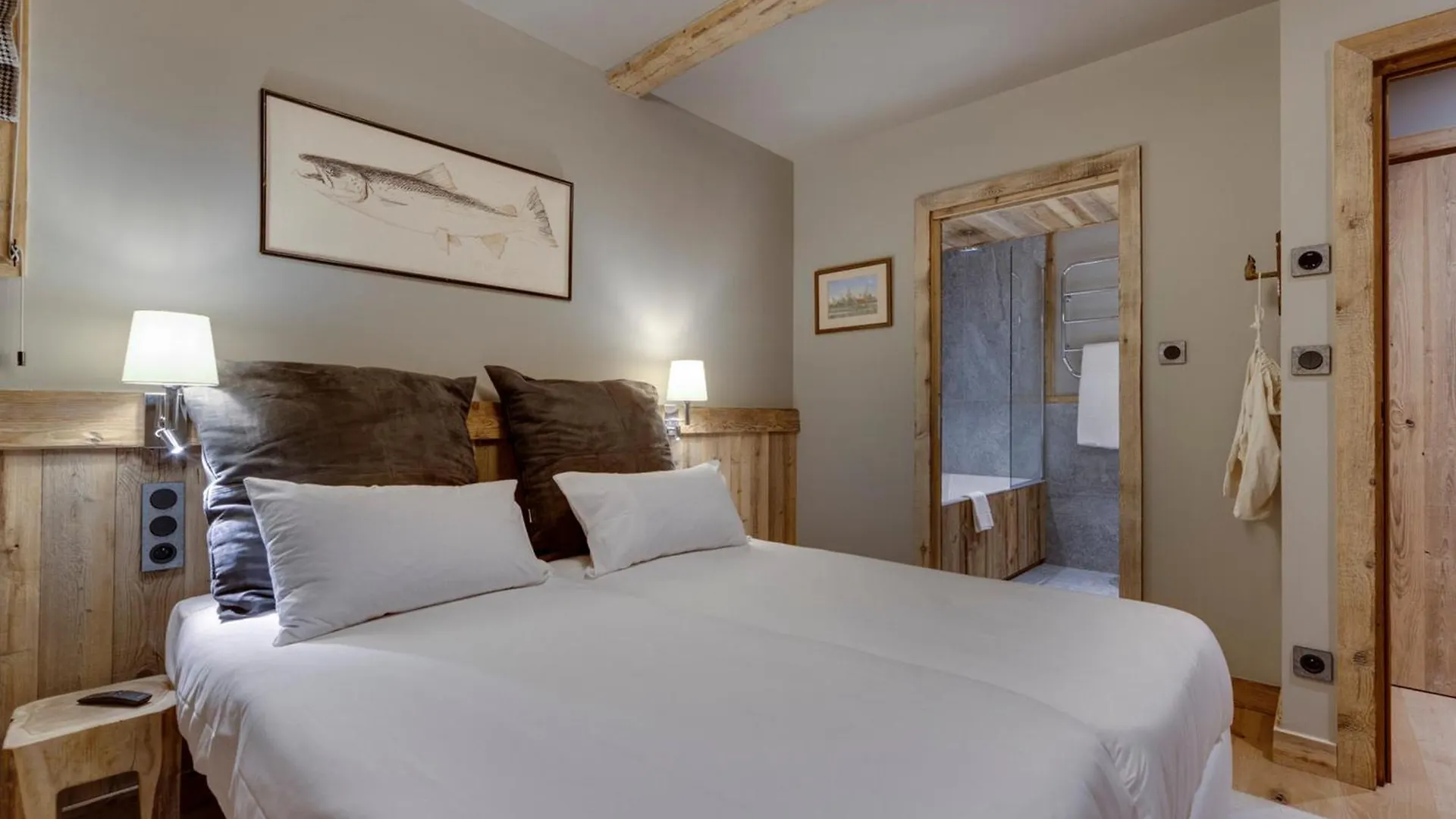 Superbe Duplex 68M² Avec Cheminee, 2 Chambres, Parking Interieur, Et Services Inclus A Val D'Isere - Fr-1-567-46 Lejlighed Val-dʼIsère